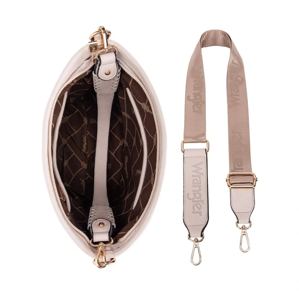 Wrangler Hobo Purse for Women Shoulder Bag with Guitar Strap - Picture 5 of 8